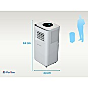 Purline Aire acondicionado portátil Cooly (2.640 W, Tamaño de la estancia: 20 m², Blanco) | BAUHAUS