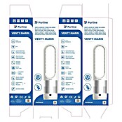 Purline Venty Ventilador de torre Marín (30 W, Blanco, 56 cm) | BAUHAUS