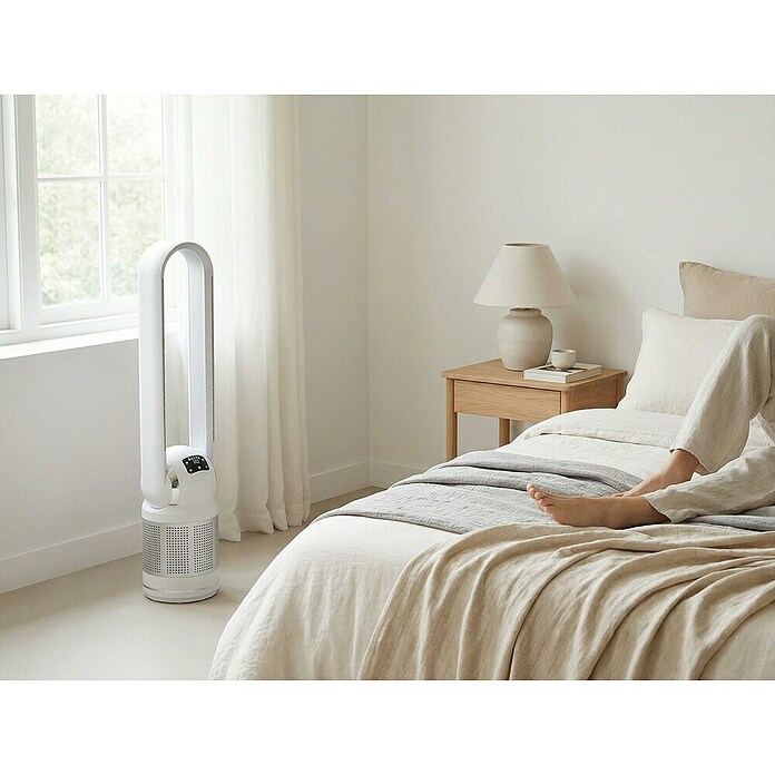 Purline Venty Ventilador de torre (30 W, Blanco, 105 cm) | BAUHAUS
