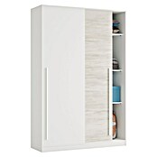 Armario de puertas correderas Indira (L x An x Al: 50 x 120 x 200 cm, Blanco Artik/Blanco Velho, Espesor: 15 mm) | BAUHAUS