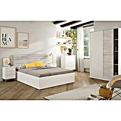 Armario de puertas correderas Indira (L x An x Al: 50 x 120 x 200 cm, Blanco Artik/Blanco Velho, Espesor: 15 mm) | BAUHAUS