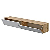 Mueble para TV Kaway (L x An x Al: 34,5 x 180 x 28 cm, Roble Nodi/Blanco Artik) | BAUHAUS