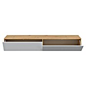 Mueble para TV Kaway (L x An x Al: 34,5 x 180 x 28 cm, Roble Nodi/Blanco Artik) | BAUHAUS