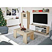 Conjunto mueble de salón Kikua Plus (Roble Canadian/Blanco Artik, 3 pzs.) | BAUHAUS