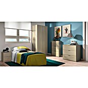 Mesita de noche Finn (L x An x Al: 33,5 x 38 x 45 cm, Roble, Número de cajones: 2 ud.) | BAUHAUS