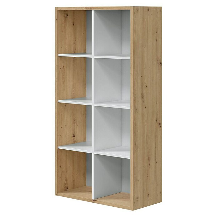 Conjunto de muebles Noa (Roble Nodi/Blanco Artik, 2 pzs.) | BAUHAUS