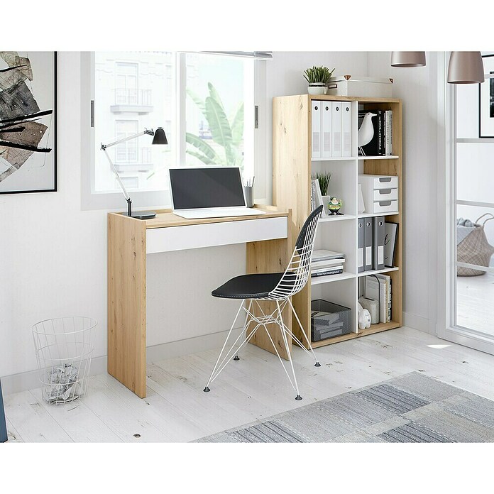 Conjunto de muebles Noa (Roble Nodi/Blanco Artik, 2 pzs.) | BAUHAUS