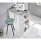 Armario multiusos de madera Tidy (L x An x Al: 37 x 80 x 182 cm, Blanco Artik/Cemento) | BAUHAUS