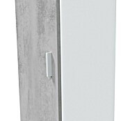 Armario multiusos de madera Tidy (L x An x Al: 37 x 41 x 182 cm, Blanco Artik/Cemento, Espesor: 15 mm) | BAUHAUS