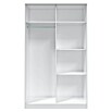 Armario de puertas correderas Indira (L x An x Al: 50 x 120 x 200 cm, Blanco Artik/Blanco Velho) | BAUHAUS