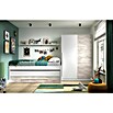 Armario de puertas correderas Indira (L x An x Al: 50 x 120 x 200 cm, Blanco Artik/Blanco Velho) | BAUHAUS