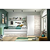 Armario de puertas correderas Indira (L x An x Al: 50 x 120 x 200 cm, Blanco Artik/Blanco Velho, Espesor: 15 mm) | BAUHAUS