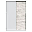 Armario de puertas correderas Indira (L x An x Al: 50 x 120 x 200 cm, Blanco Artik/Blanco Velho) | BAUHAUS