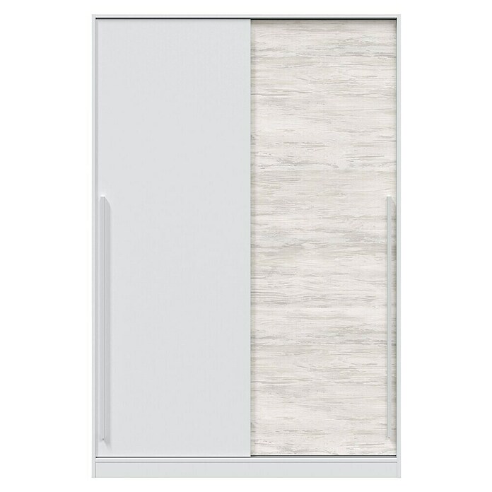 Armario de puertas correderas Indira (L x An x Al: 50 x 120 x 200 cm, Blanco Artik/Blanco Velho, Espesor: 15 mm) | BAUHAUS