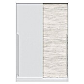 Armario de puertas correderas Indira (L x An x Al: 50 x 120 x 200 cm, Blanco Artik/Blanco Velho, Espesor: 15 mm) | BAUHAUS