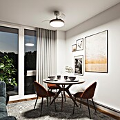 Arte confort Ventilador de techo Ginebra (Blanco, 91 cm, 28 W, Blanco cálido) | BAUHAUS