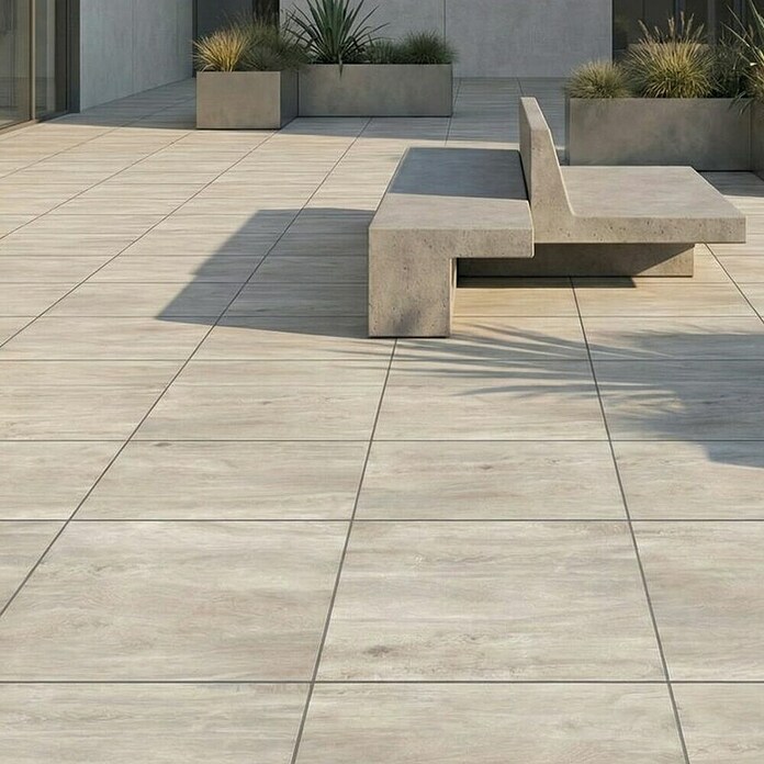 Terrassenfliese Foresta (40 x 80 x 2 cm, Grigio, Matt) | BAUHAUS
