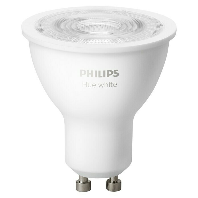 Philips Hue LED-Leuchtmittel (GU10, 5,2 W, Warmweiß, Dimmbar, 1 Stk.)