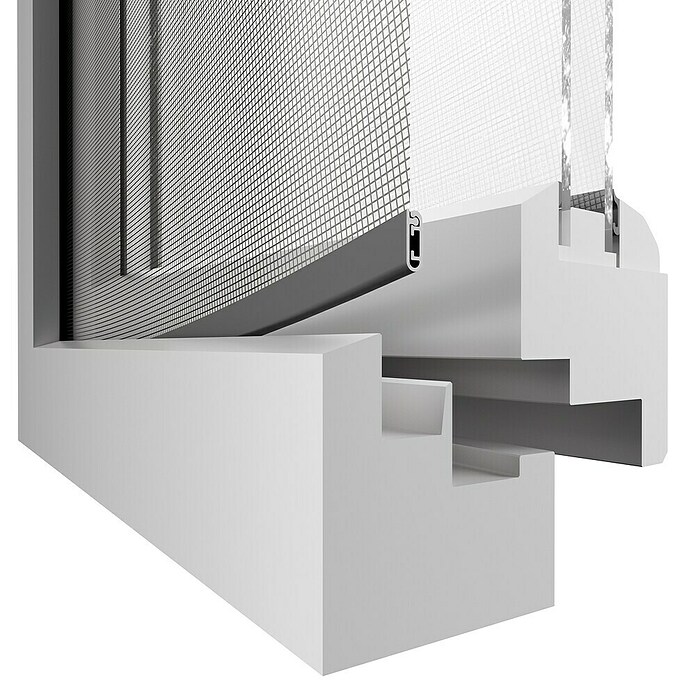 Windhager Insektenschutzfenster Pop-up Screen (B x H: 100 x 120 cm, Montage Insektengitter: Kleben) | BAUHAUS