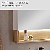 Camargue Nature LED-Spiegelschrank (B x H: 60 x 82,2 cm, Mit Beleuchtung, DIN Anschlag: Links) | BAUHAUS