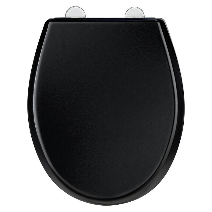 Camargue WC-Sitz Modena (Duroplast, Schwarz, Mit Absenkautomatik) | BAUHAUS