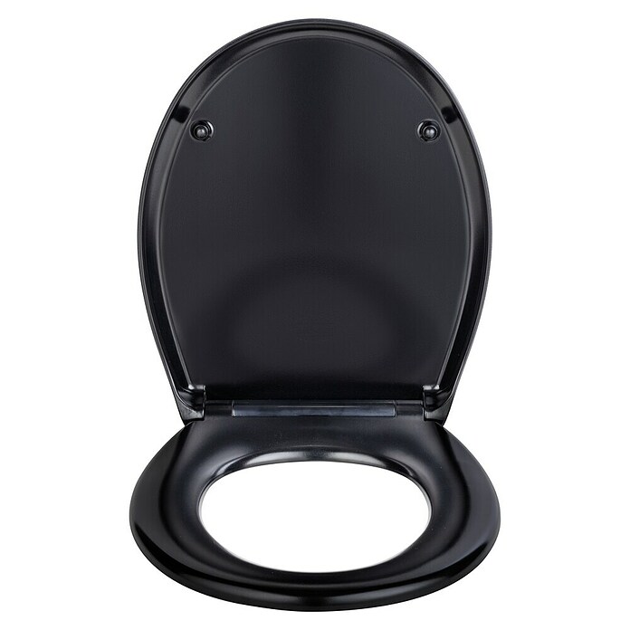 Camargue WC-Sitz Modena (Duroplast, Schwarz, Mit Absenkautomatik) | BAUHAUS
