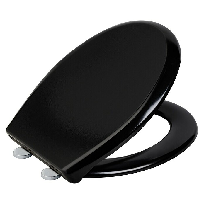 Camargue WC-Sitz Modena (Duroplast, Schwarz, Mit Absenkautomatik) | BAUHAUS