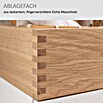 Camargue Nature Midischrank (30 x 31,8 x 92 cm, Weiß/Eiche, DIN Anschlag: Rechts) | BAUHAUS