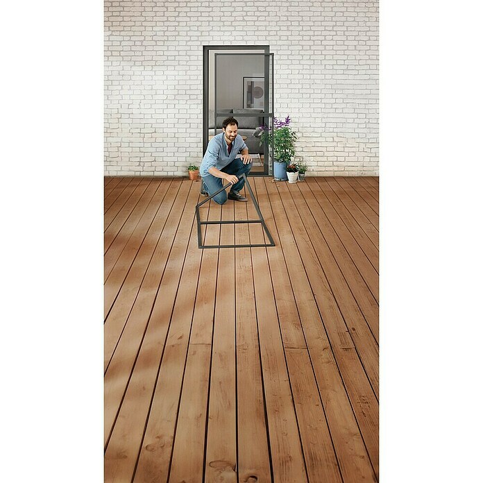 Tesa Insektenschutztür Insect Stop FALT für Türen (Weiß, Montage Insektengitter: Klemmen) | BAUHAUS