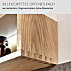 Camargue Nature LED-Spiegelschrank (B x H: 100 x 82,2 cm, Mit Beleuchtung) | BAUHAUS