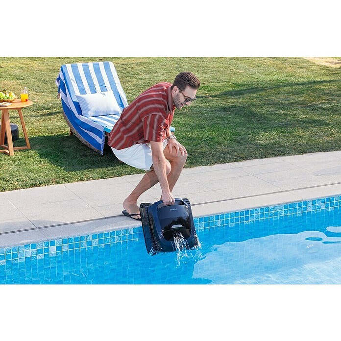 Beatbot Robot de piscina Aquasense 2 (Funcionamiento con batería, Específico para: Piscinas de hasta 300 m², Potencia de filtración: 20.800 l/h) | BAUHAUS