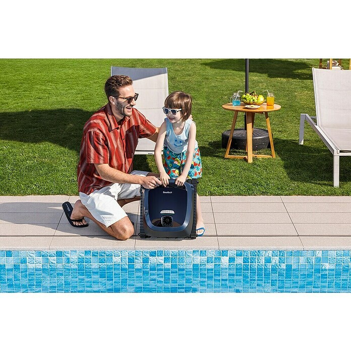 Beatbot Robot de piscina Aquasense 2 (Funcionamiento con batería, Específico para: Piscinas de hasta 300 m², Potencia de filtración: 20.800 l/h) | BAUHAUS
