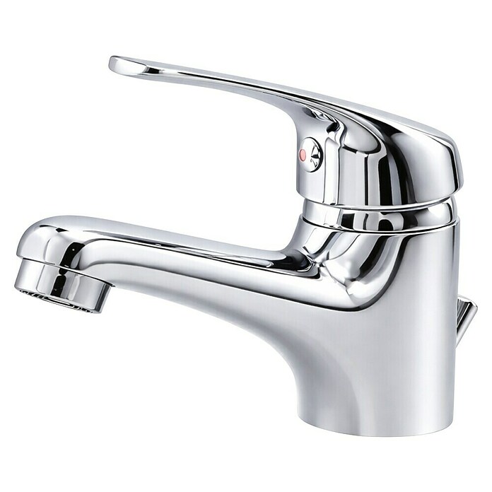 Rousseau Memphis Grifo de lavabo (Cromo, Brillante)