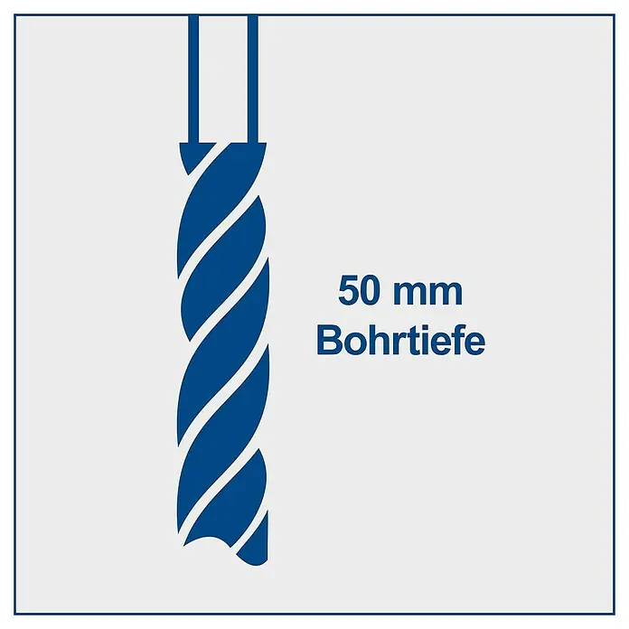 Scheppach Tischbohrmaschine TBM200 - 400 W, 550 U/min - 2.600 U/min, Spannweite Bohrfutter: 1,5 mm - 13 mm - Blauer Bohrer, 50 mm Bohrtiefe.