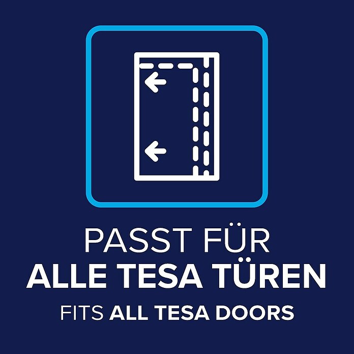Tesa Insect Stop Adapter-Set für Insect Stop FALT Tür (Anthrazit, Passend für: alle tesa Aluminiumrahmen Türen, Klemmen) | BAUHAUS