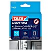 Tesa Insect Stop Adapter-Set Insect Stop FALT Tür (Weiß, Passend für: alle tesa Aluminiumrahmen Türen, Klemmen) | BAUHAUS