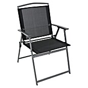 Sunfun Set de muebles de jardín Marta (5 piezas, Vidrio/Textil, Antracita)