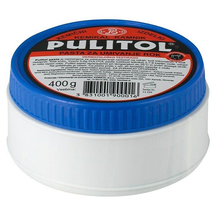 Pasta za umivanje rok Pulitol  (400 g) | 2750 - Reinigung, Pflege, Schmierung | BDDB - Autopflege | BDD - Autozubehör | BD - Autozubehör | B - Werkz/Masch/Maschzubeh/Auto | BAUHAUS