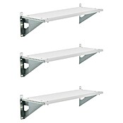 Palram – Canopia Regal-Set (84,7 x 30,5 cm, Passend für: Palram-Canopia Gerätehaus SkyLight & Rubicon, 3 Stk.) | BAUHAUS