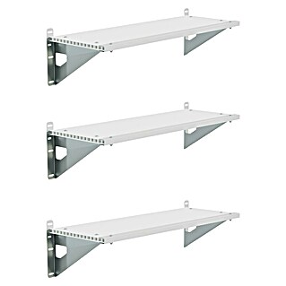 Palram – Canopia Regal-Set (84,7 x 30,5 cm, Passend für: Palram-Canopia Gerätehaus SkyLight & Rubicon, 3 Stk.)