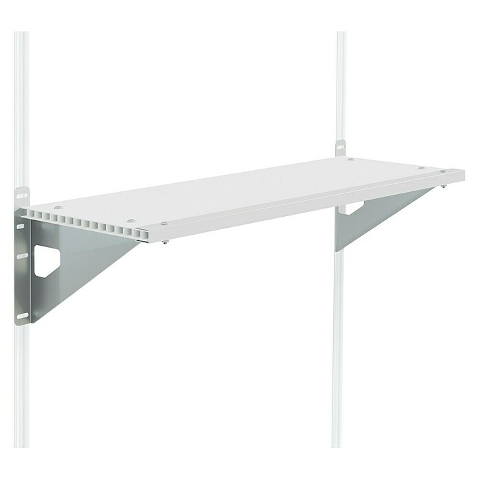 Palram – Canopia Regal-Set (84,7 x 30,5 cm, Passend für: Palram-Canopia Gerätehaus SkyLight & Rubicon, 3 Stk.) | BAUHAUS