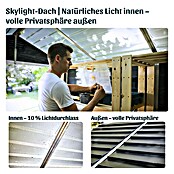 Palram – Canopia Regal-Set (84,7 x 30,5 cm, Passend für: Palram-Canopia Gerätehaus SkyLight & Rubicon, 3 Stk.) | BAUHAUS