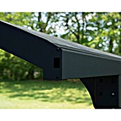 Palram – Canopia Gerätehaus Skylight (Braun, Außenmaß inkl. Dachüberstand (B x T): 110 x 175 cm) | BAUHAUS