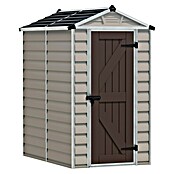Palram – Canopia Gerätehaus Skylight (Braun, Außenmaß inkl. Dachüberstand (B x T): 110 x 175 cm) | BAUHAUS