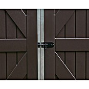 Palram – Canopia Gerätehaus Skylight (Braun, Außenmaß inkl. Dachüberstand (B x T): 175 x 88 cm) | BAUHAUS