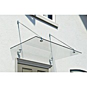 Palram – Canopia Vordach Taurus (150 x 90 x 40 cm, Material: Glas) | BAUHAUS