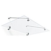 Palram – Canopia Vordach Taurus (150 x 90 x 40 cm, Material: Glas) | BAUHAUS