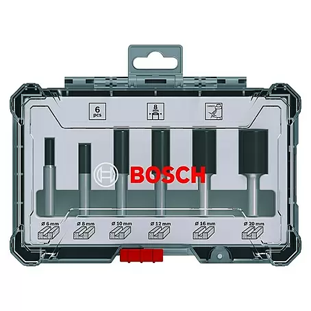 Bosch  Fräser-Set Nut