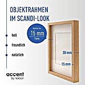 Accent Bilderrahmen Aura (Eiche, 30 x 40 cm, Holz)