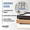 Accent Bilderrahmen Aura (Schwarz, 40 x 50 cm, Holz)